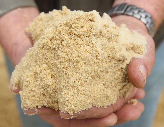 Sand mining operations